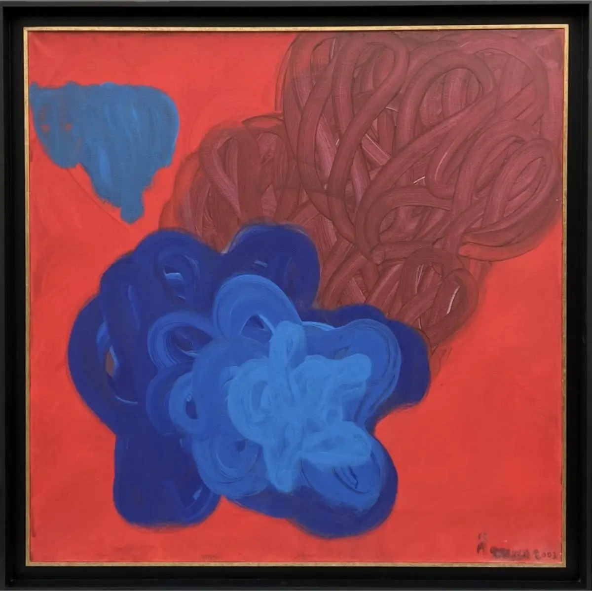 ÖMER ULUÇ (1931-2010) — Figürlü kompozisyon