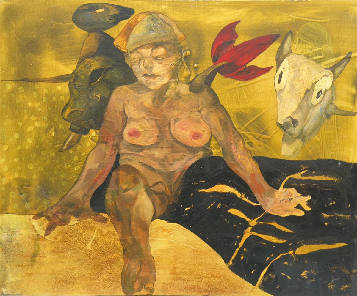 MUSTAFA HORASAN - TUVAL ÜZERİ YAĞLIBOYA