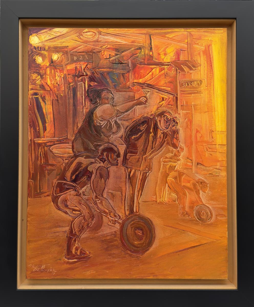 MEHMET GÜLERYÜZ - TUVAL ÜZERİ YAĞLIBOYA