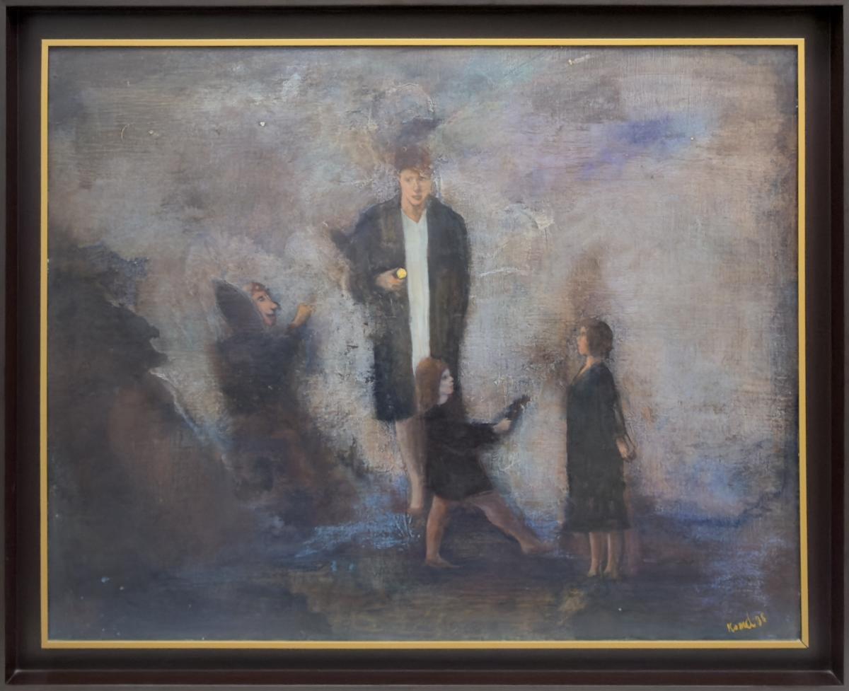 KOMET - TUVAL ÜZERİ YAĞLIBOYA