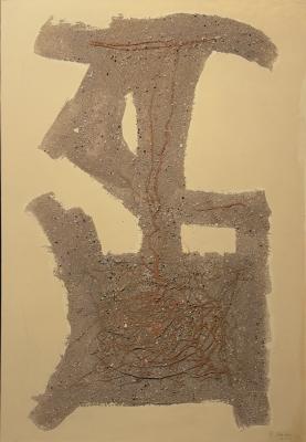 BEDRİ RAHMİ EYÜBOĞLU - SOYUT KOMPOZİSYON